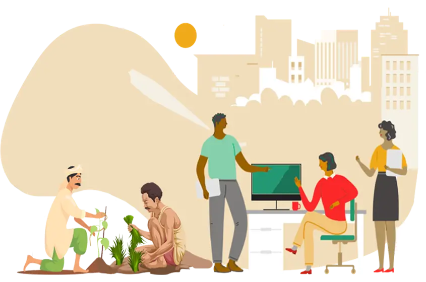 Sat4risk Agriculture app in India