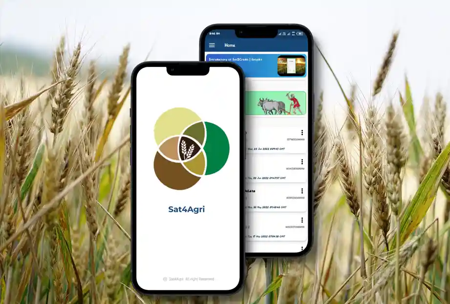 Sat4Agri Agritech App for large scale Farmers and Organisation